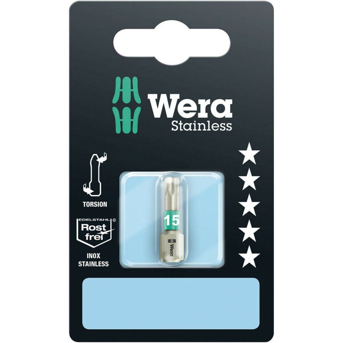 Wera 3867/1 TS SB TORX Bits, Edelstahl