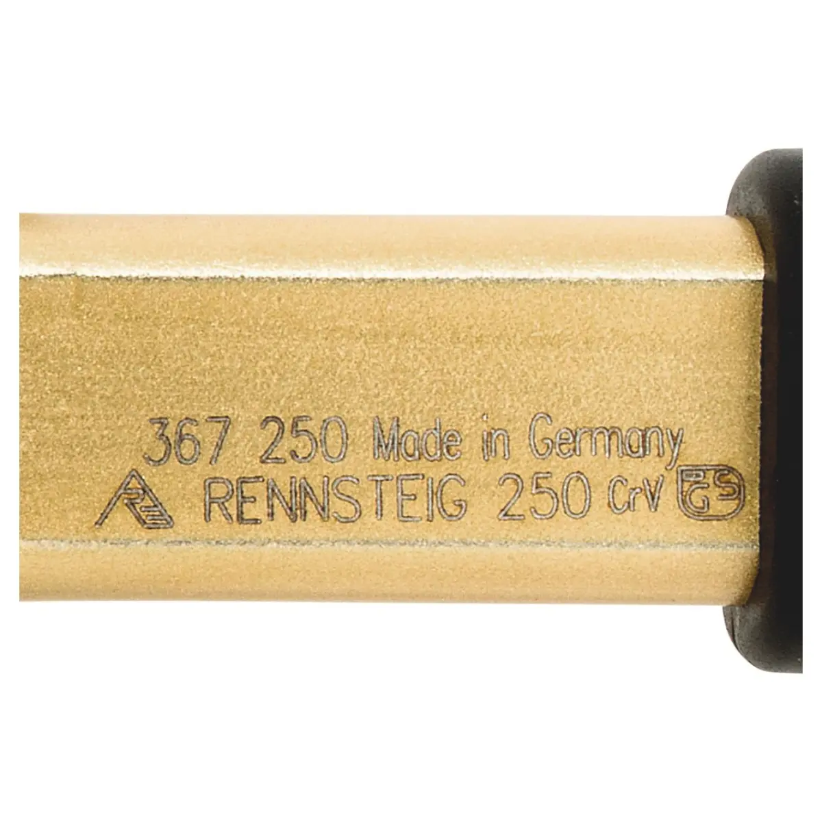 Rennsteig Elektrikerschlitzmeißel mit Handschutz 33 x 250 mm, poliert