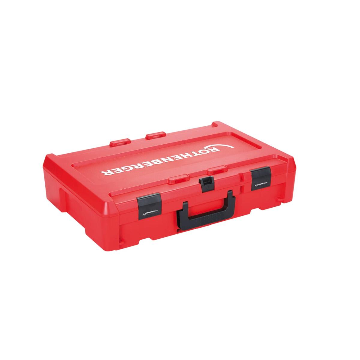 Rothenberger Werkzeugkoffer ROCASE 6414 rot ohne Einlage mit BA - Halter