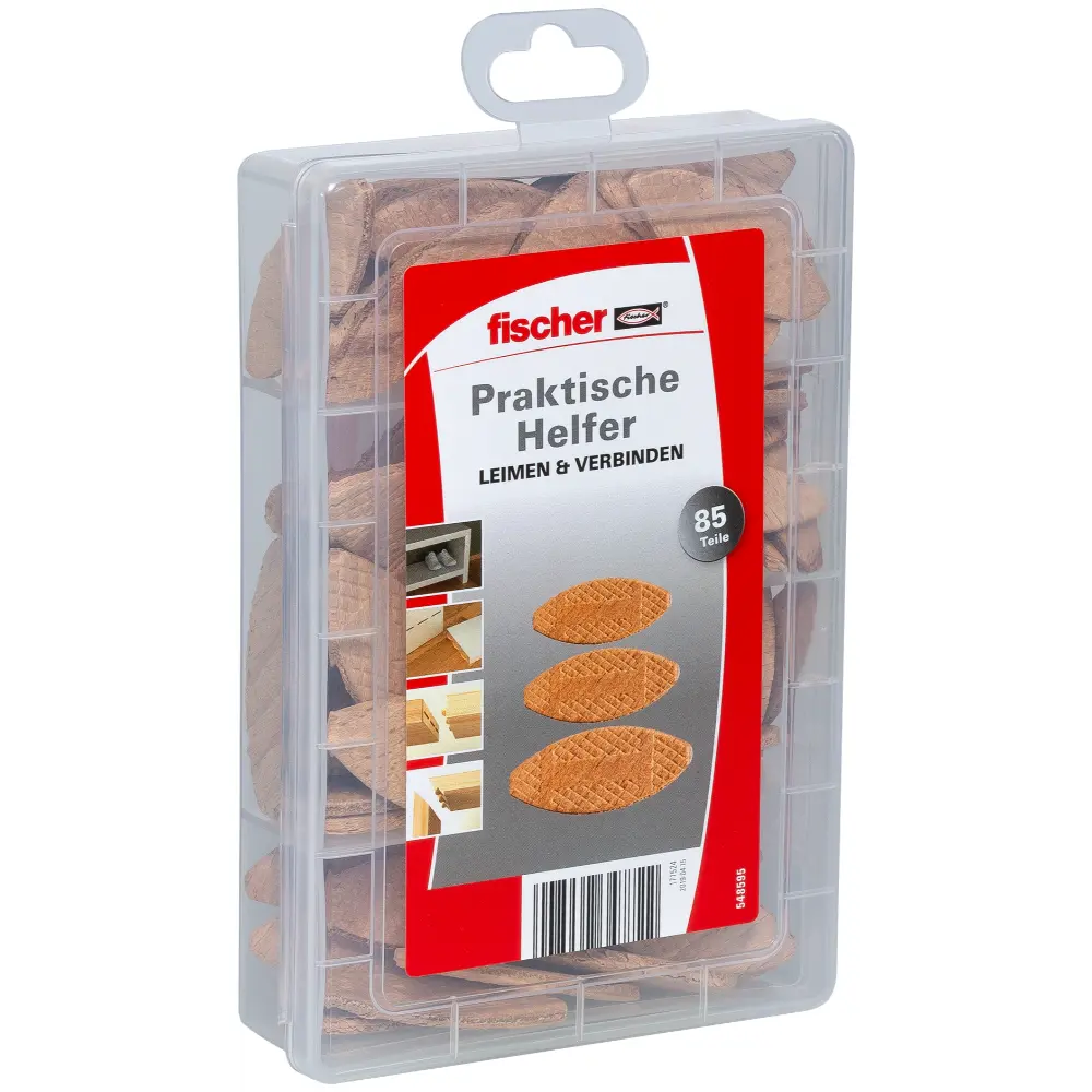 Fischer Dübelsortiment EasyDIY Box Flachdübel (85)