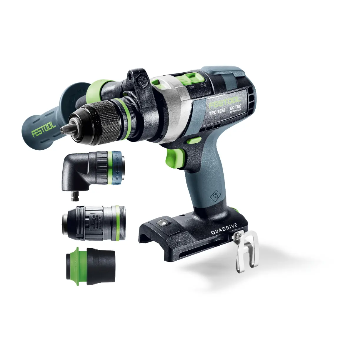 Festool Akku-Schlagbohrschrauber QUADRIVE TPC 18/4 Basic-Set/XL