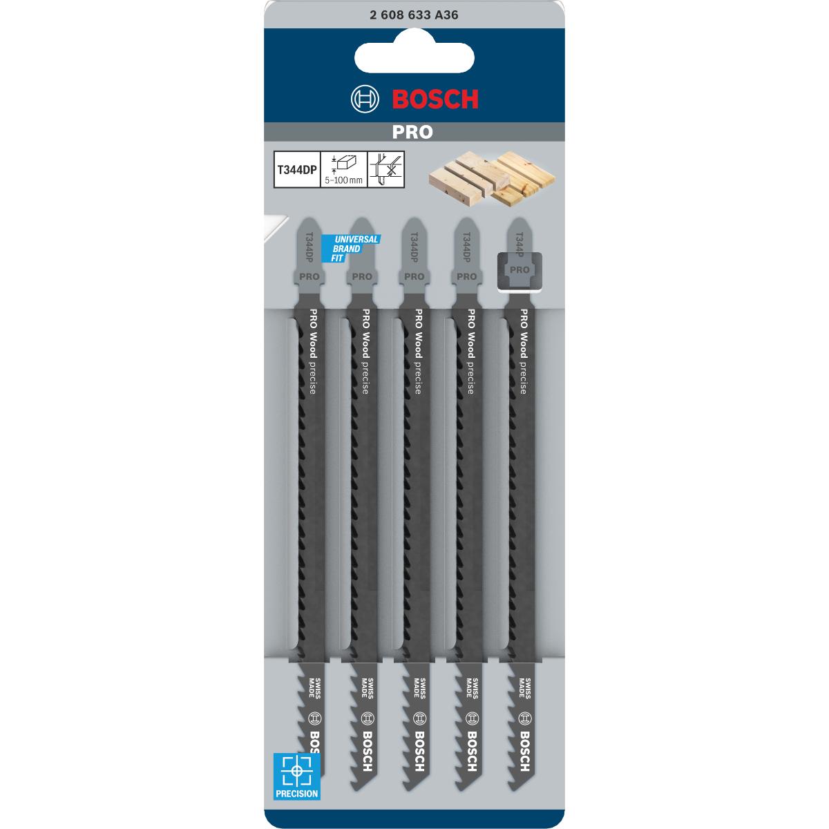 Bosch PRO Stichsägeblatt T 344 DP Precision for Wood