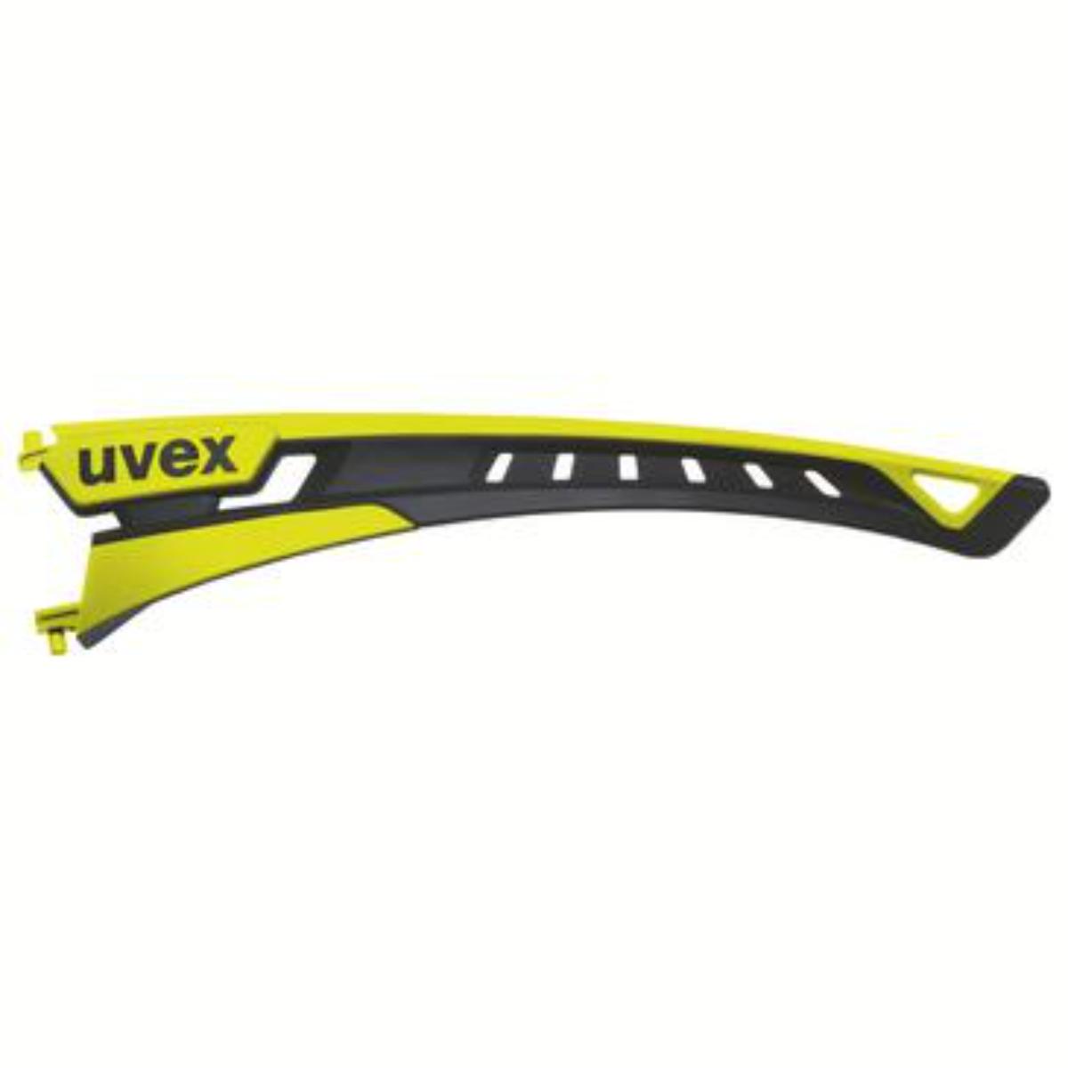 uvex pheos nxt Bügelbrille innen beschlagfrei, außen extrem kratzfest & chemikalienbeständig anthrazit/lime