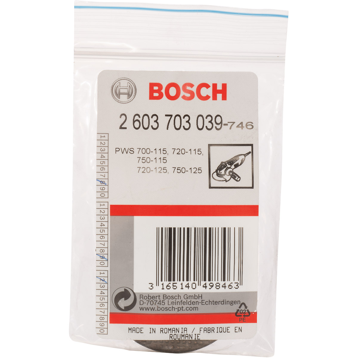 Bosch Aufnahmeflansch für Scheiben mit Durchmesser: 115/125 mm