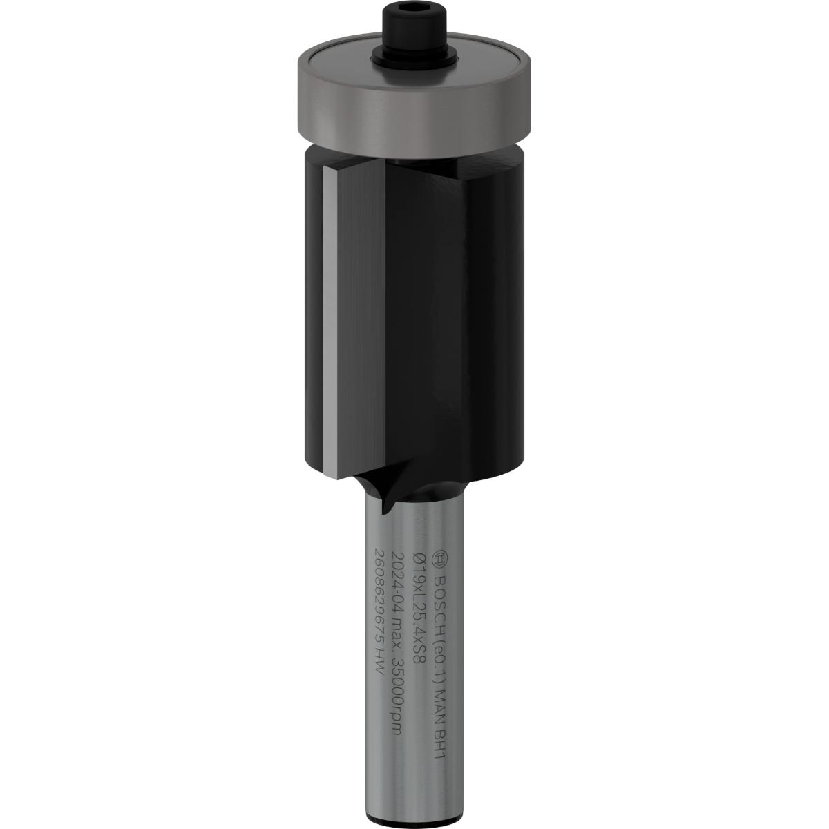 Bosch PRO Bündigfräser mit untenliegendem Führungskugellager Schaft 8 mm