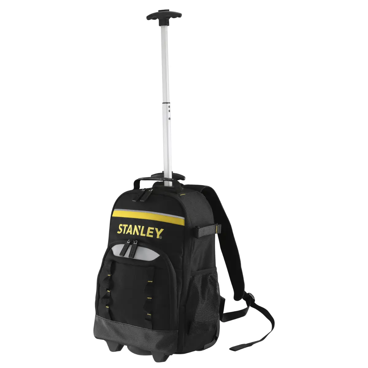 STANLEY Essential Rucksack mit Teleskopgriff und Rädern, 15kg Ladefähigkeit