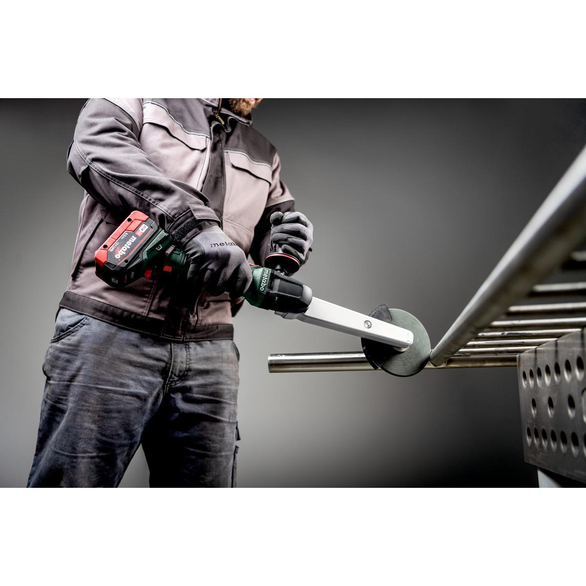 Metabo Akku-Kehlnahtschleifer KNSVB 18 LTX BL 150, metaBOX 185 XL