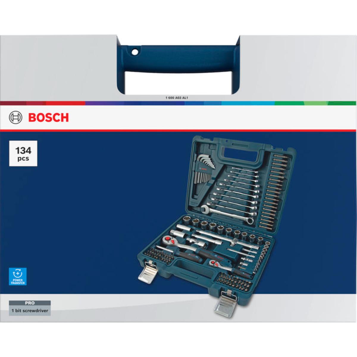 Bosch Gemischtes Handwerkzeug, 134-teilges Set