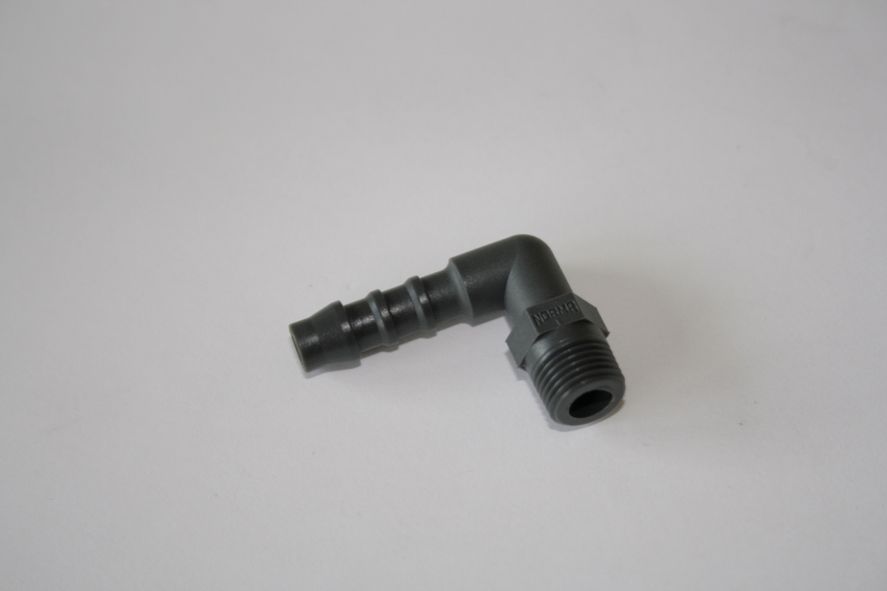 ELMAG Winkel-Gasanschlußstück 6mm/AG1/8'
