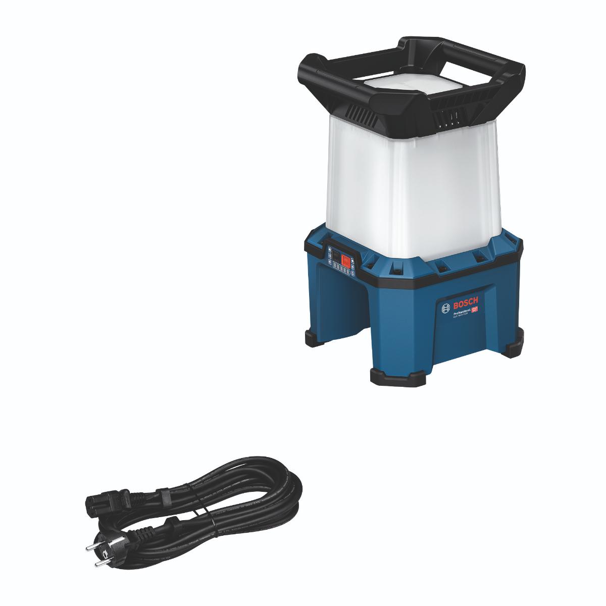Bosch Akku-Bauleuchte GLA 18VH-7500 + Kaltgerätekabel