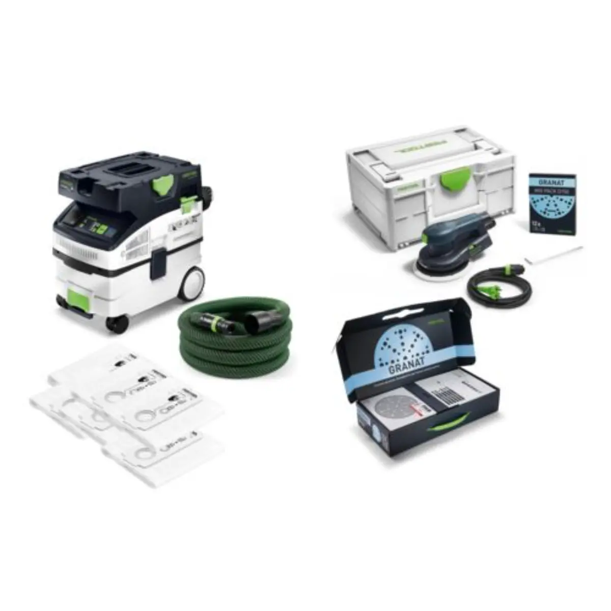 Festool Combo-Set Staubfrei CTM MIDI/ETS EC/GR/FIS