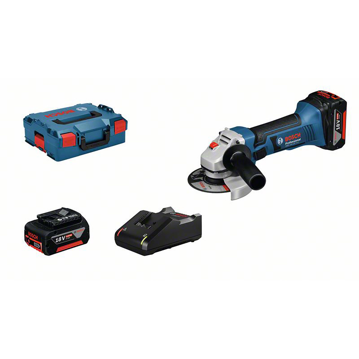 Bosch Akku-Winkelschleifer GWS 18-125 V-LI