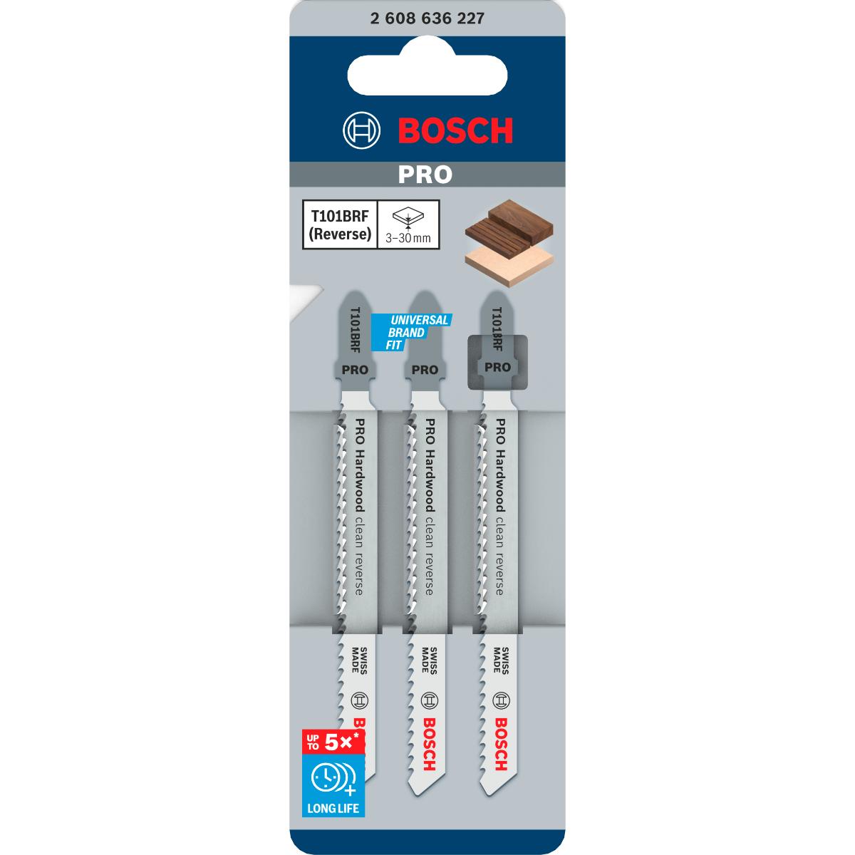 Bosch PRO Stichsägeblatt T 101 BRF Clean for Hard Wood