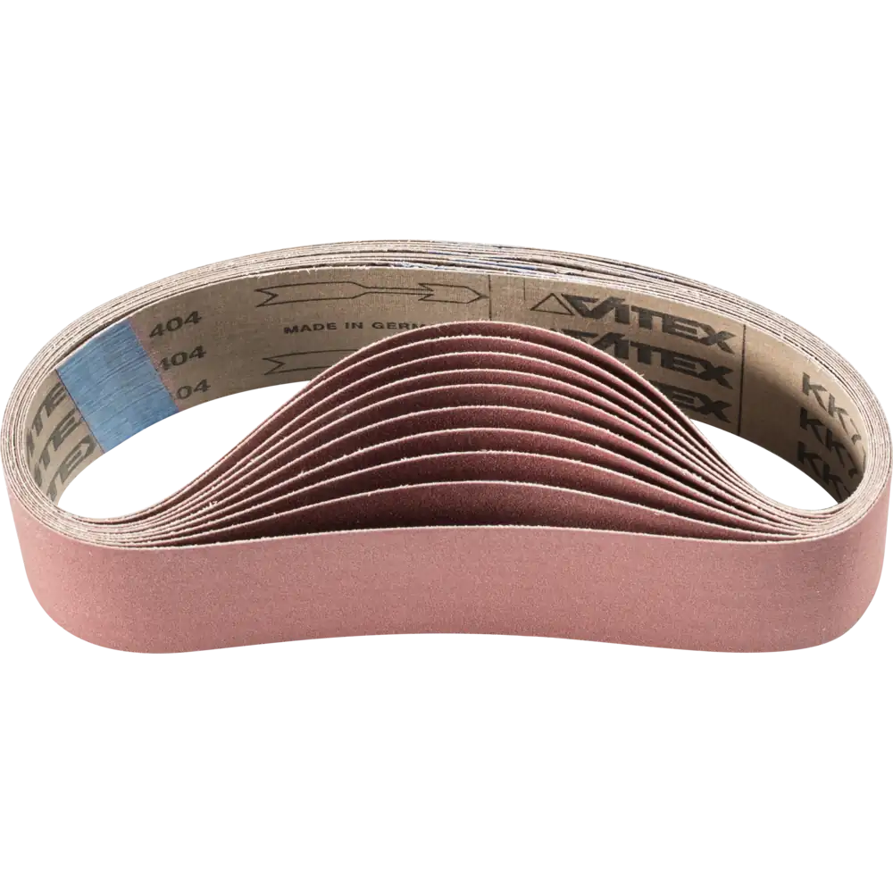 PFERD TOOLS Korund Schleifband BA für universelle Anwendung mit Rohrbandschleifer