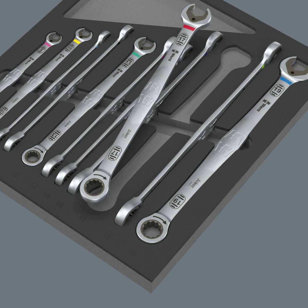 Wera 9735 Schaumstoffeinlage 6007 Joker Set 1