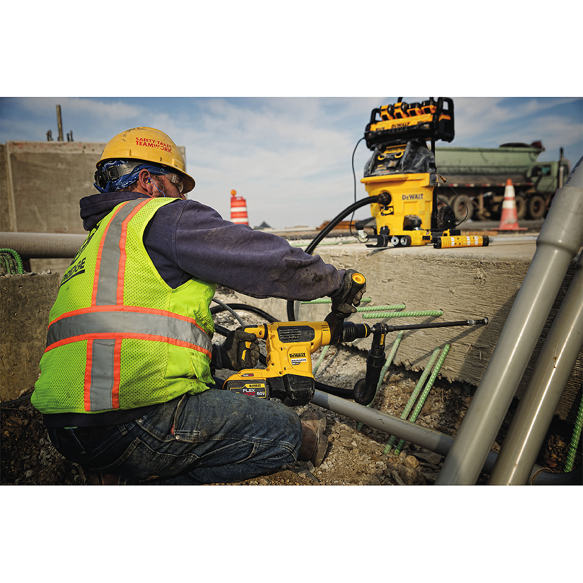 DEWALT Absaugbohrer SDS-max Einzelpack