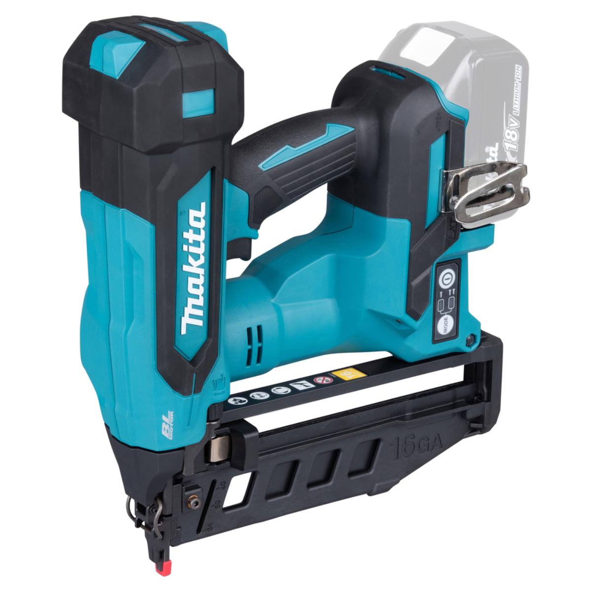 Makita Akku-Stauchkopfnagler 16ga, 19-64 mm
