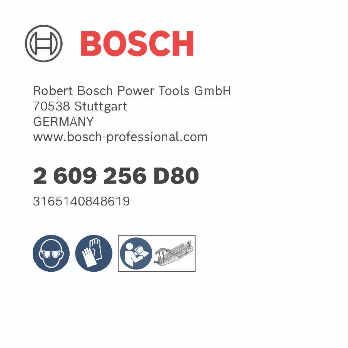 Bosch Trennscheibe mit Montageeinheit Ø 20 mm