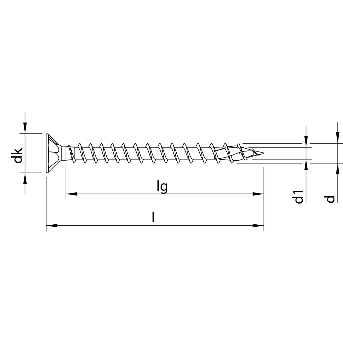 HECO-TOPIX-plus 4 x 25, Senkkopf, HD-20, VVG, A3T, 200 Stück