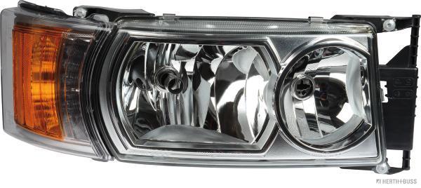 HERTH&BUSS Hauptscheinwerfer, Rechts, H7/H1, H21, LED