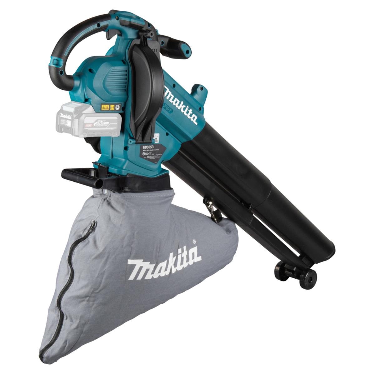 Makita Akku-Laubbläser und -sauger XGT 40V max. 87 m/s 408 m³/h