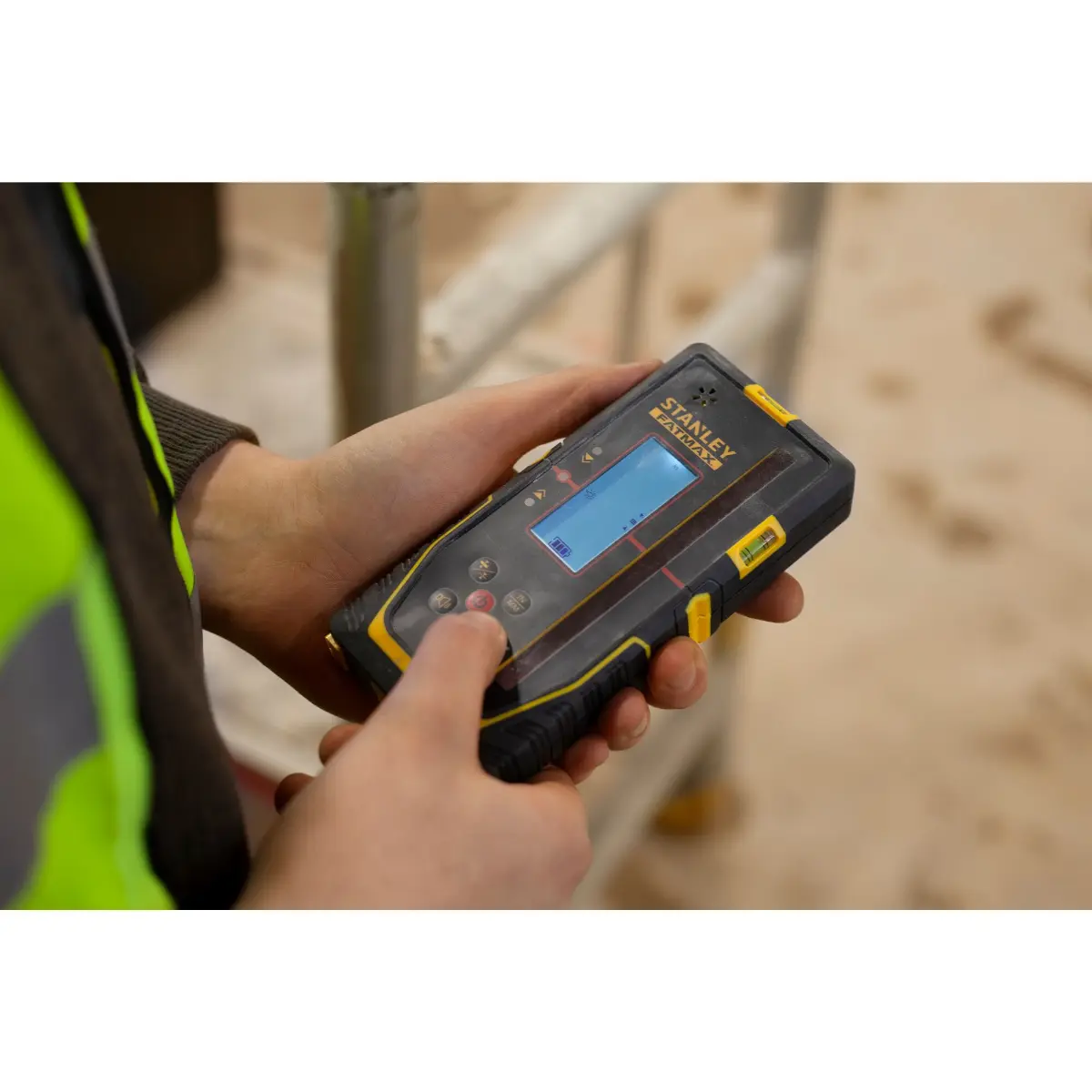 STANLEY FATMAX Digitaler Empfänger für rote Rotationslaser