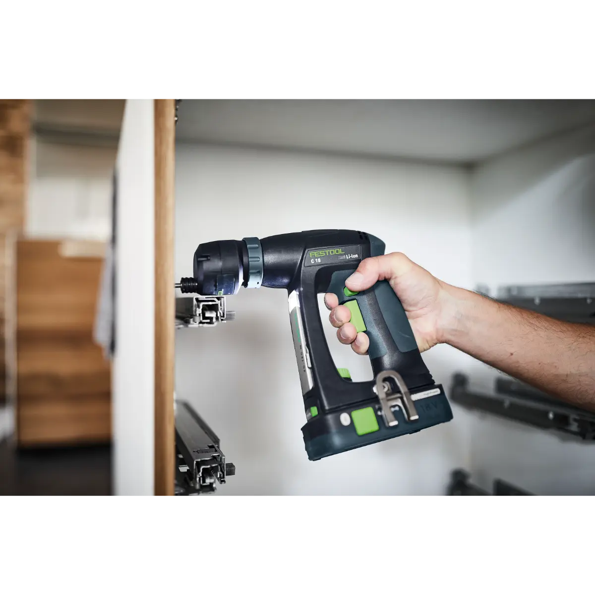 Festool Akku-Bohrschrauber C 18 Basic-Set