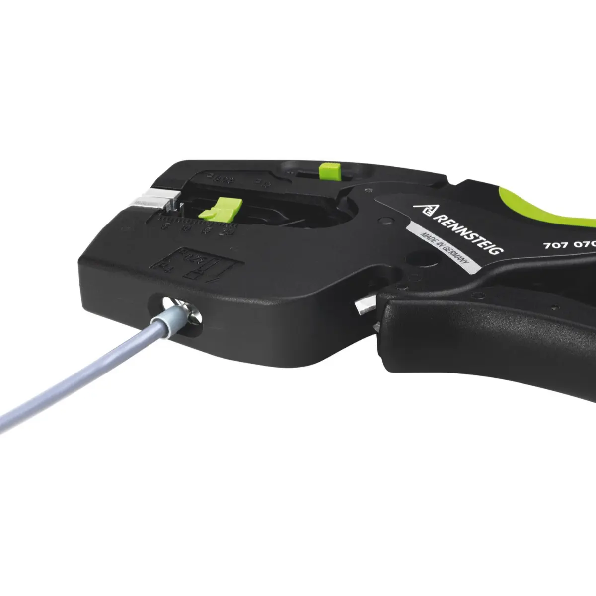 Rennsteig Multistrip® 10 plus, selbsteinstellende Abisolierzange 0,03 - 10,0 mm² mit Crimpfunktion