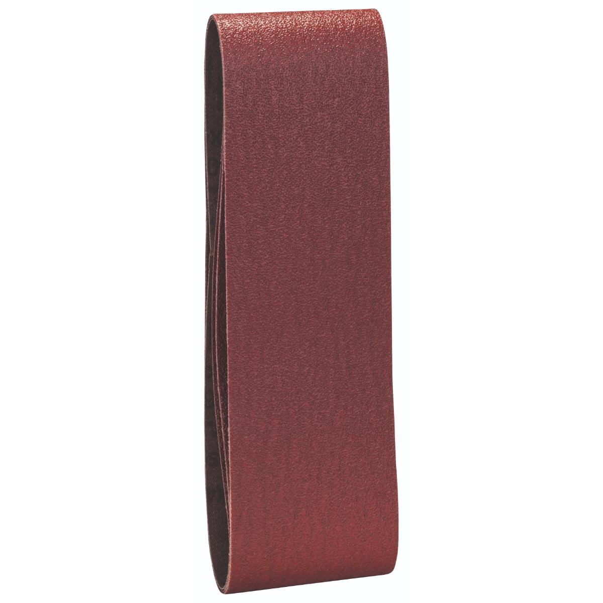 Bosch Schleifband-Set für Bandschleifer, rote Qualität K=60, 75 x 533 mm, 3-tlg.