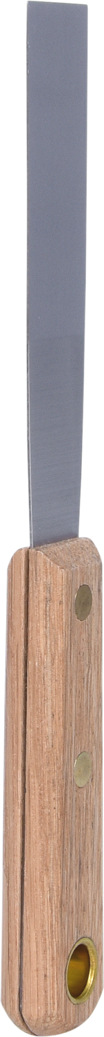 KS Tools Edelstahl-Spachtel, mit Holzgriff