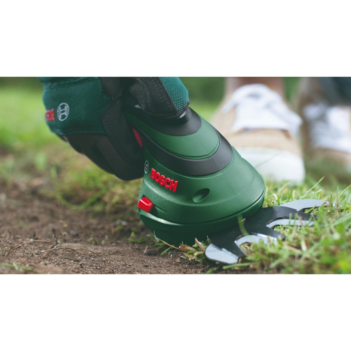 Bosch Akku-Gras- und Strauchschere Isio, Aufbewahrungshülle