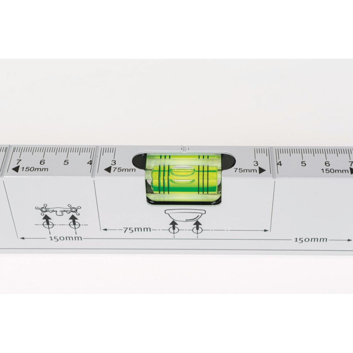Rothenberger Alu - Wasserwaage 1000mm mit Magneten