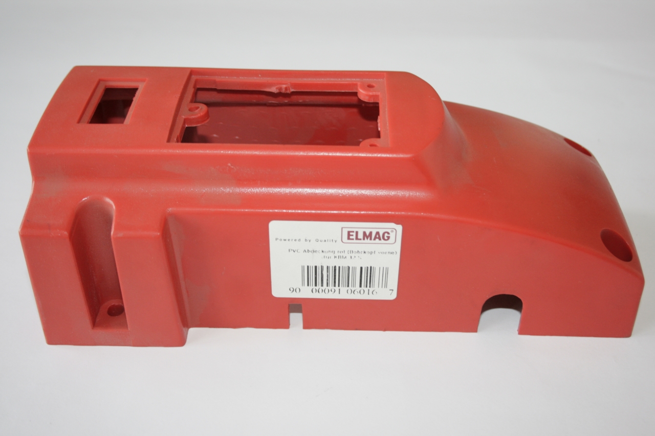 ELMAG PVC-Abdeckung rot (Bohrkopf vorne)