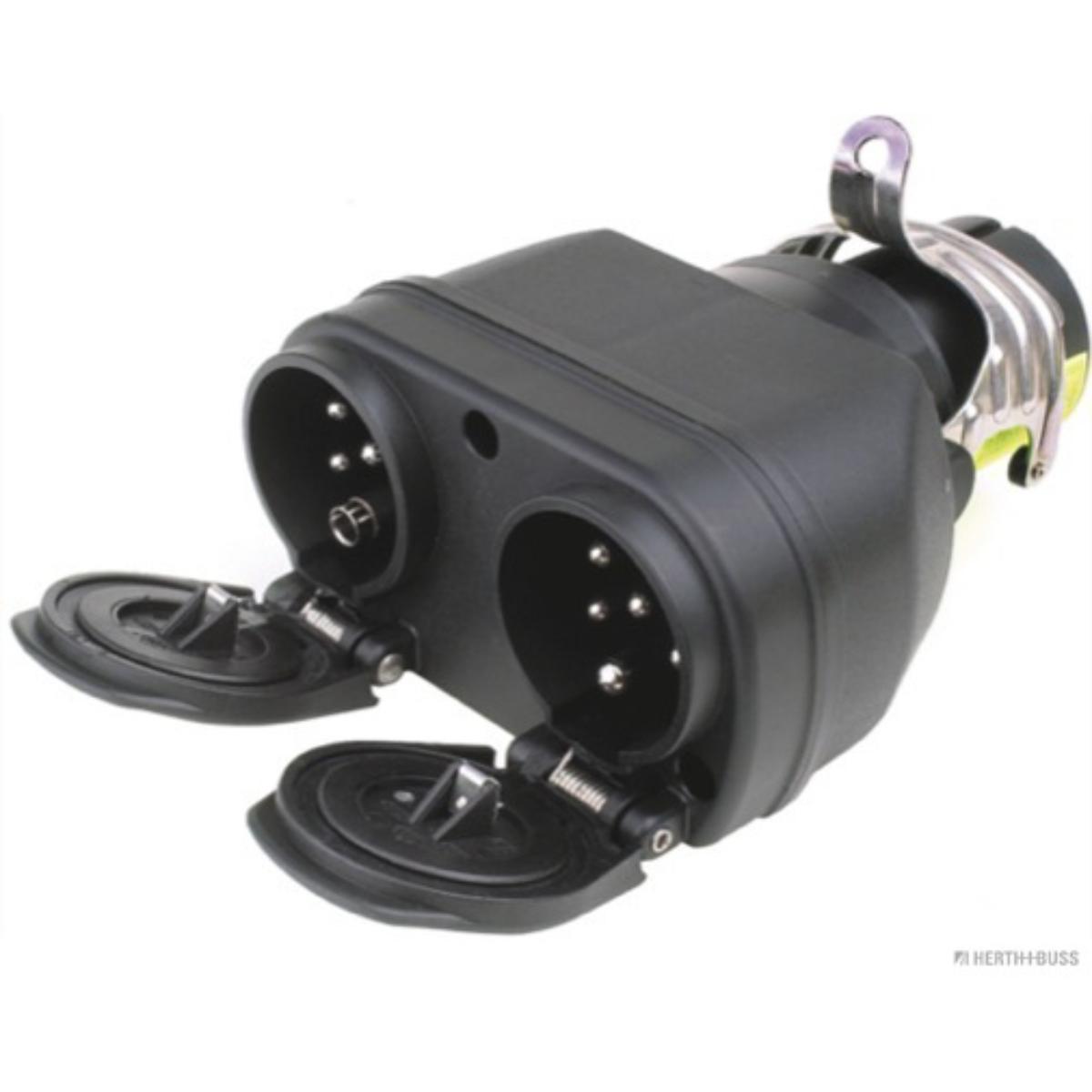HERTH&BUSS Adapter 13-polig auf 2x 7-polig 24 V