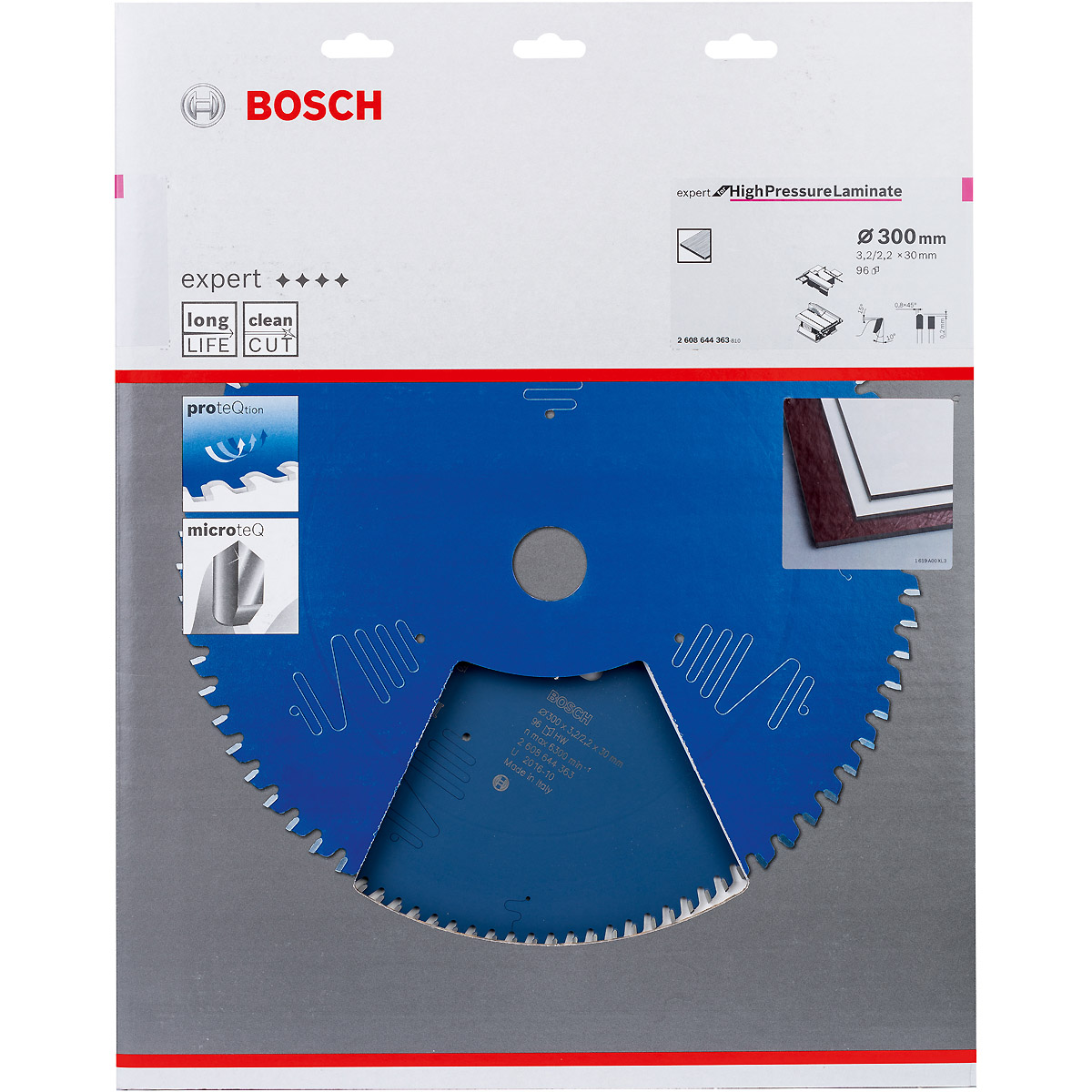 Bosch Kreissägeblatt Expert for High Pressure Laminate