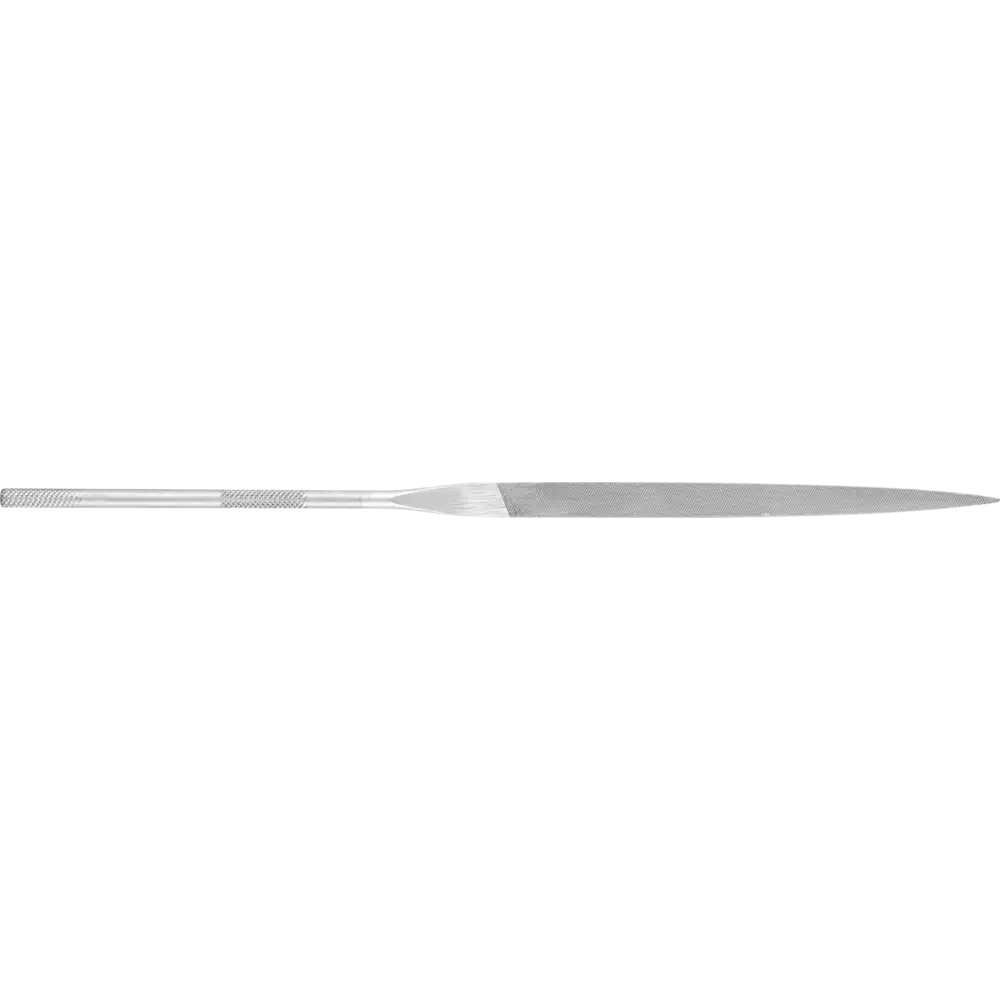 PFERD TOOLS Präzisions-Nadelfeile Flachspitz, runde Kante 160mm Schweizer Hieb 2, mittel-fein