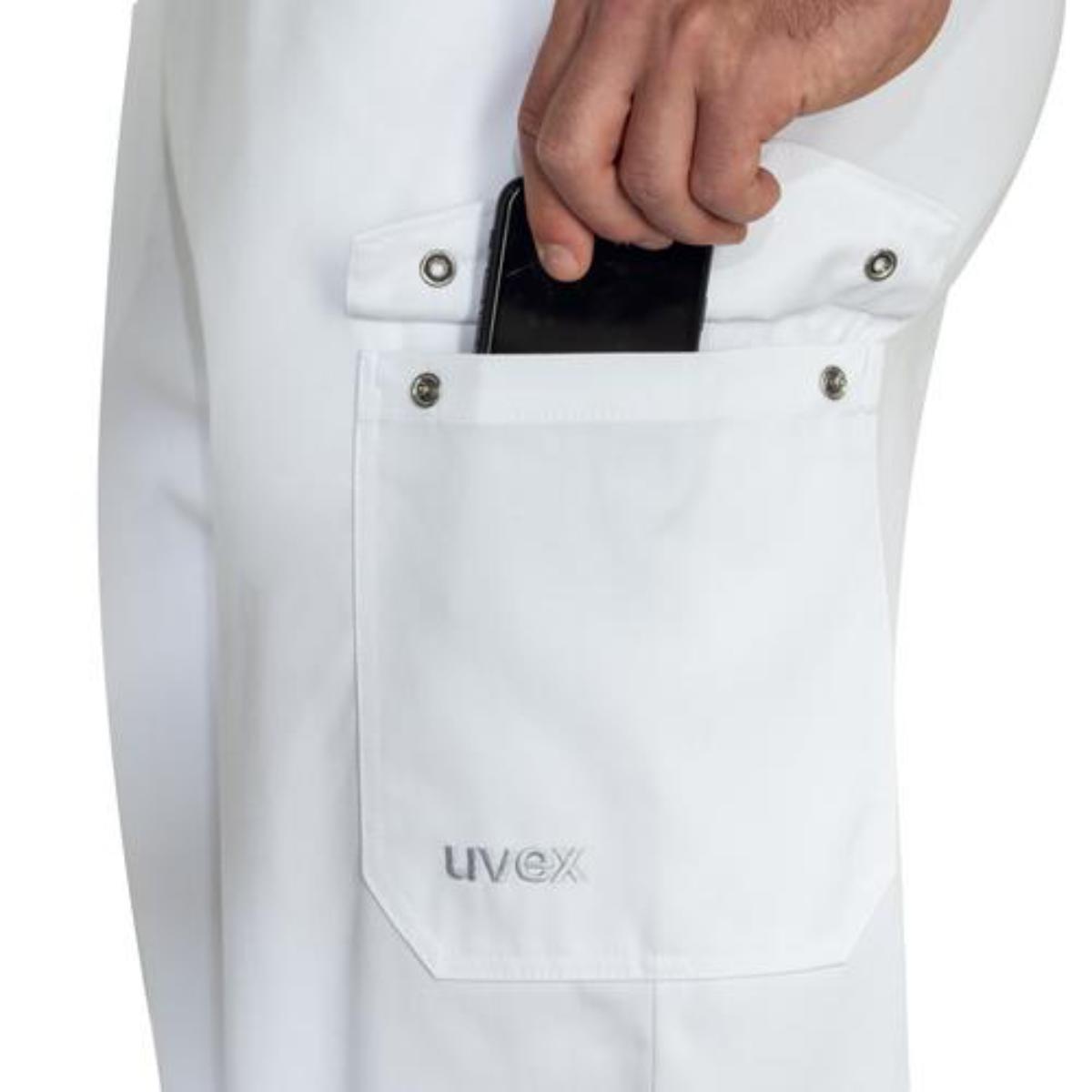 uvex suXXeed essentials Latzhose Herren reinweiß