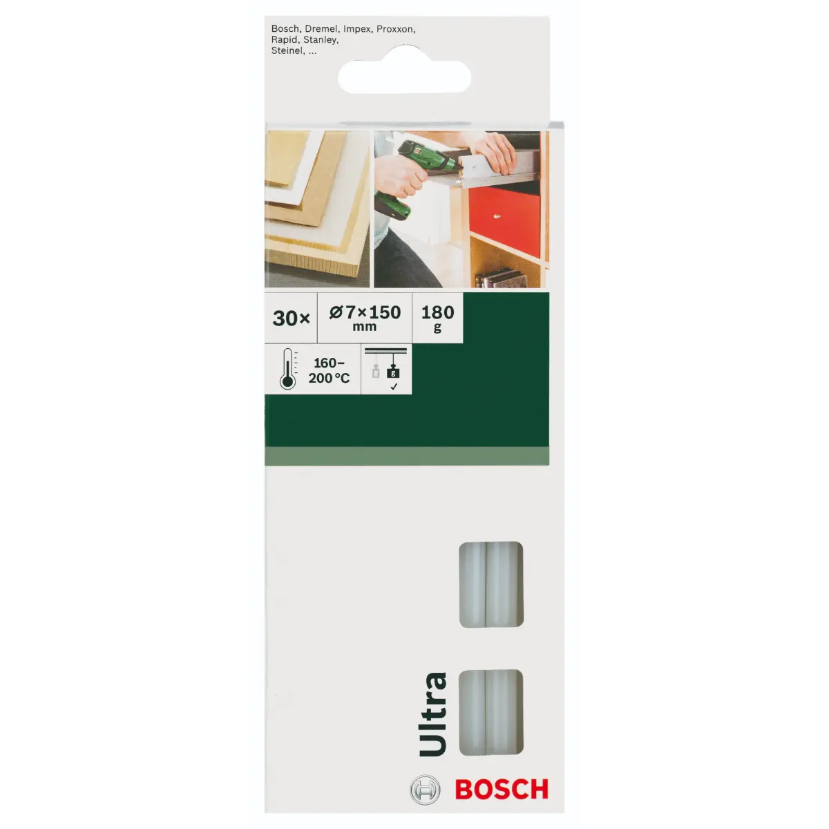 Bosch Schmelzkleber Ultra 7 mm 30 Stck.