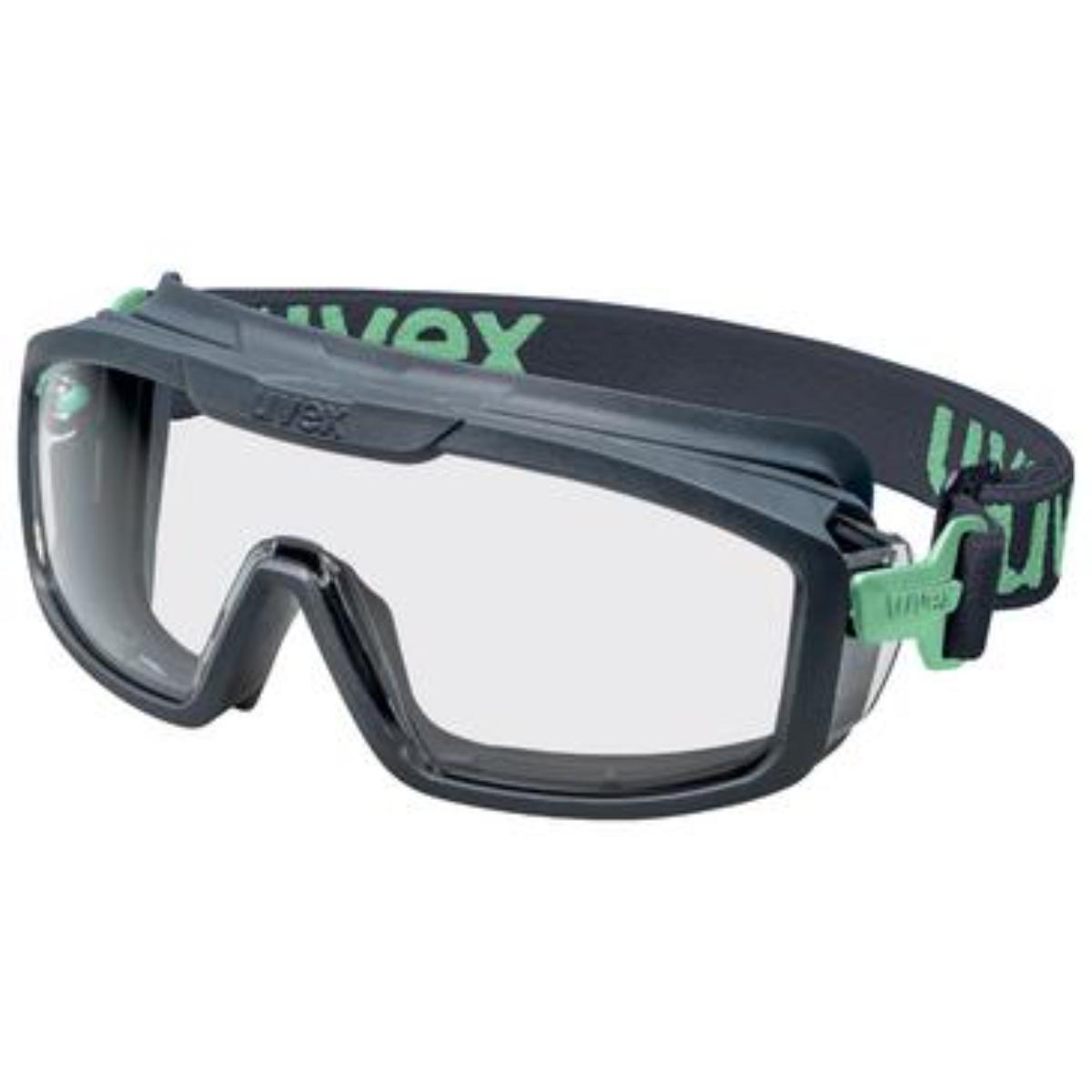 uvex i-guard+ planet Vollsichtbrille innen beschlagfrei, außen extrem kratzfest & chemikalienbeständig