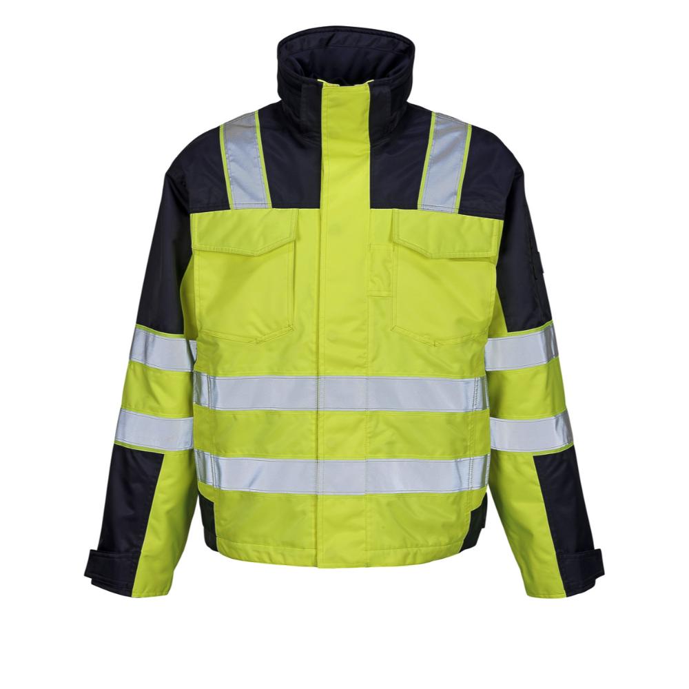 MASCOT Genova Winterjacke SAFE IMAGE Hi-vis Gelb / Marine