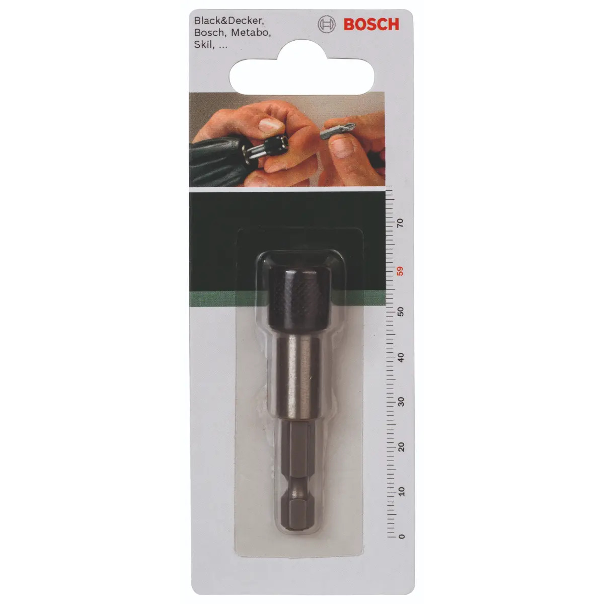 Bosch Universalhalter 1/4" Außensechskantschaft, mit Schnellwechselfutter