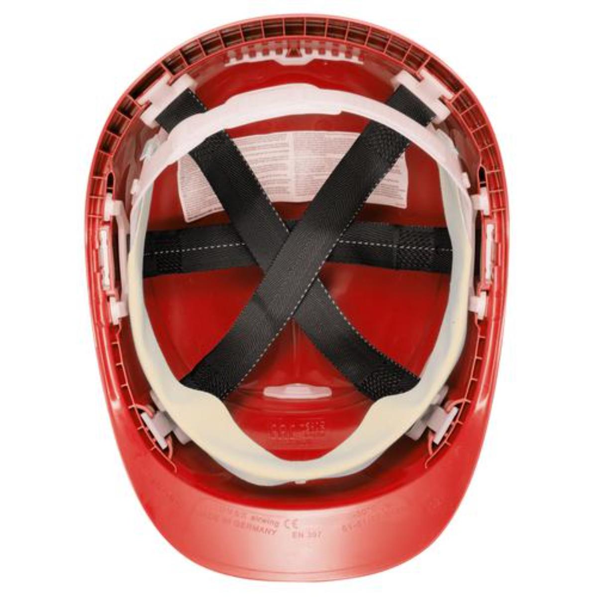 uvex airwing B Schutzhelm mit Lüftung - konvent. Innenausstattung - langer Schirm