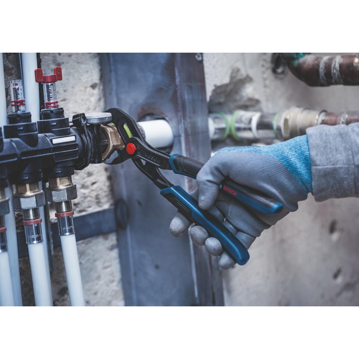 Bosch Wasserpumpenzange 180 mm, Mehrkomponentengriffe