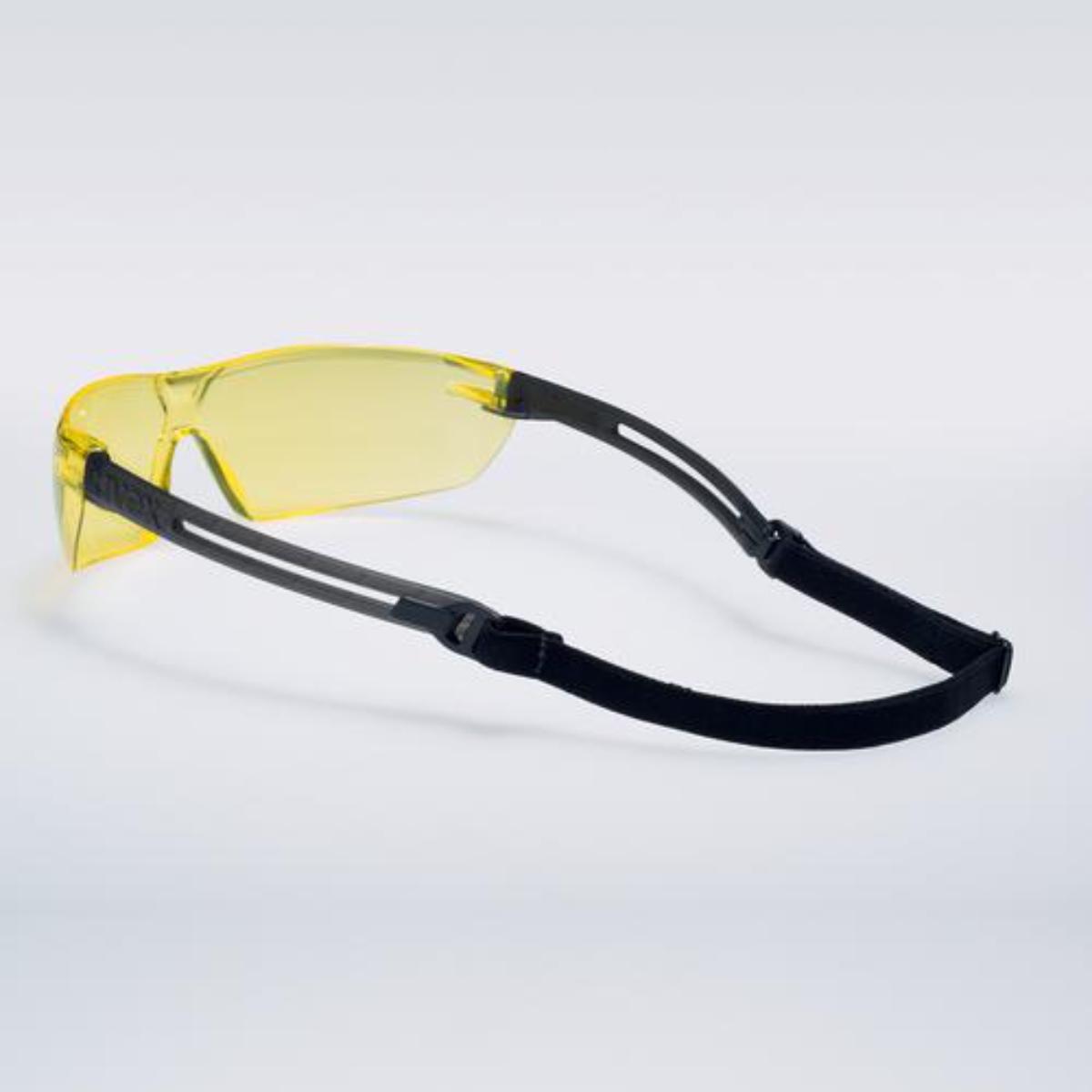 uvex Bügelbrille x-fit grau translucent