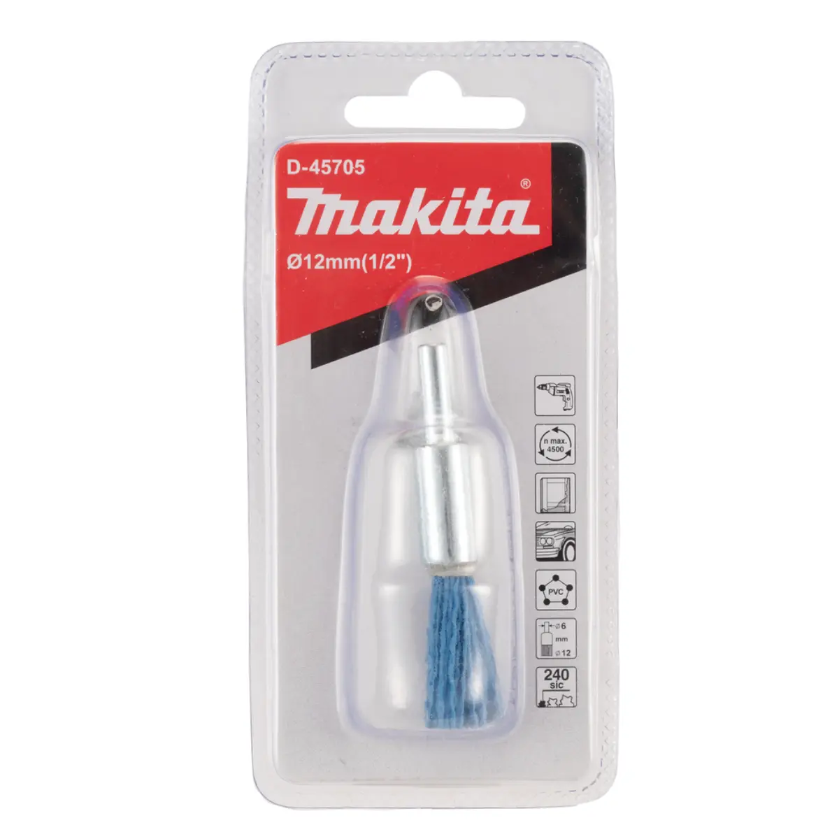 Makita Pinselbürste 12mm Nylon fein - D-45705