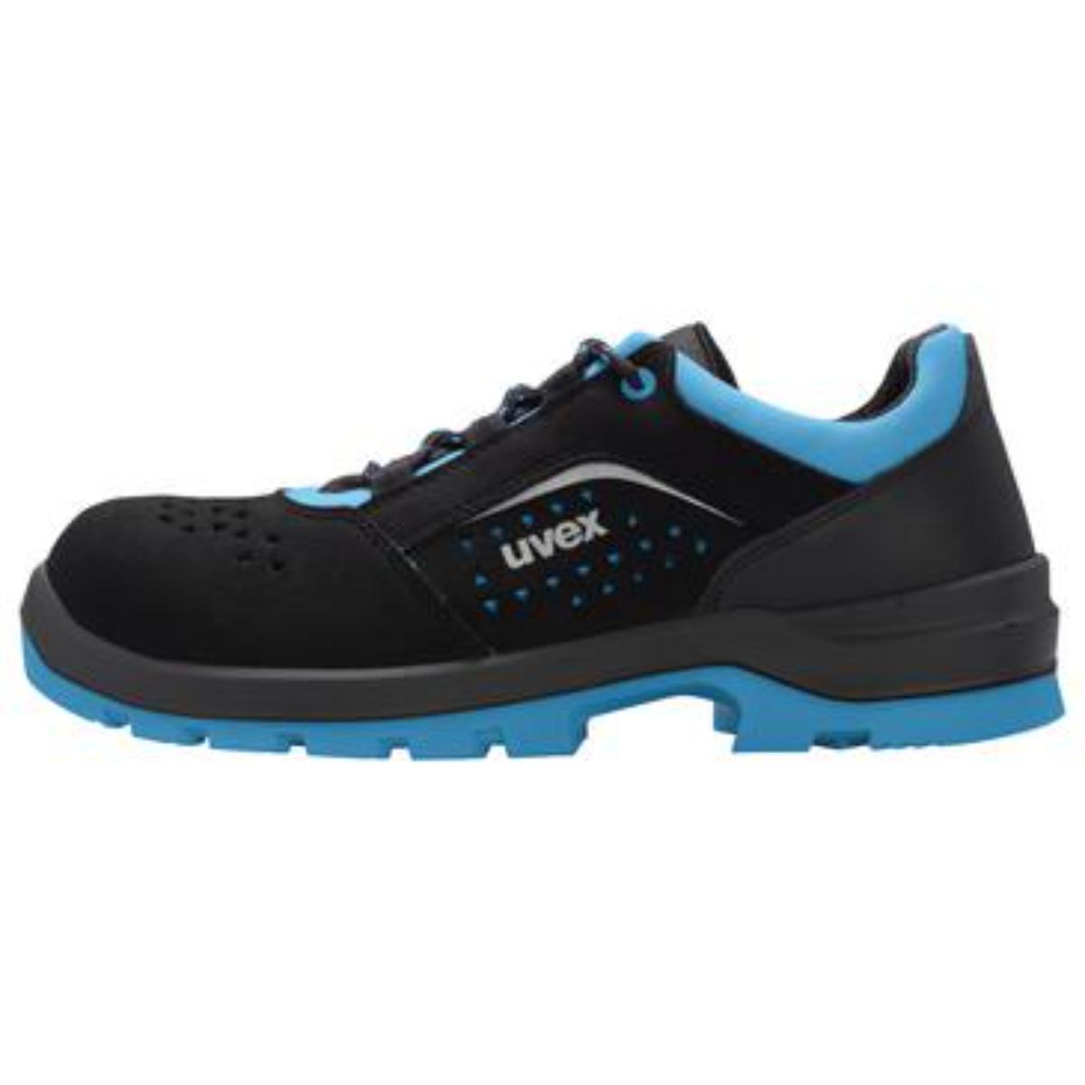 9554735uv uvex 2 xenova Sicherheitsschuh S1 Halbschuh gelocht