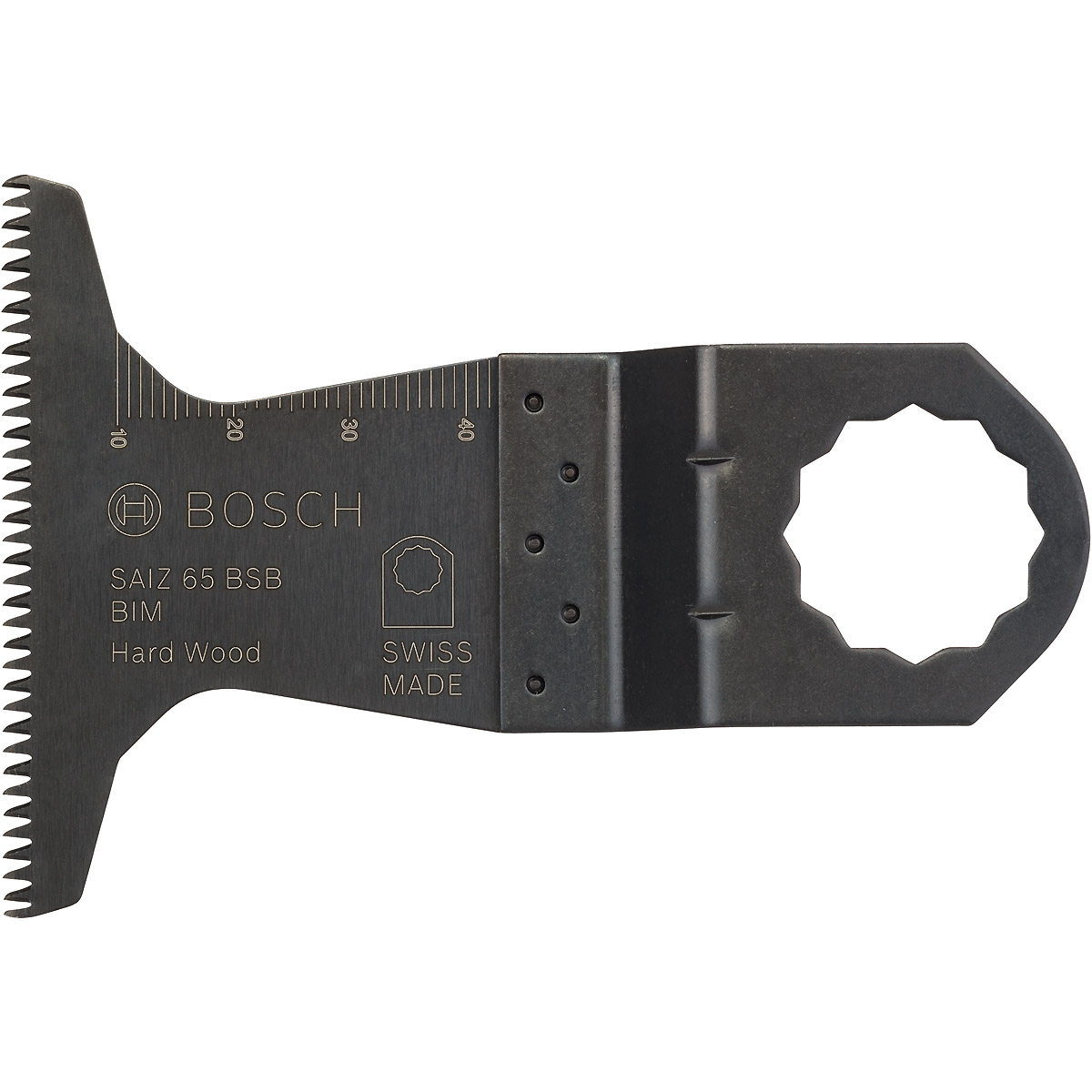 Bosch BIM Tauchsägeblatt SAIZ 65 BSB, Hard Wood, 40 x 65 mm