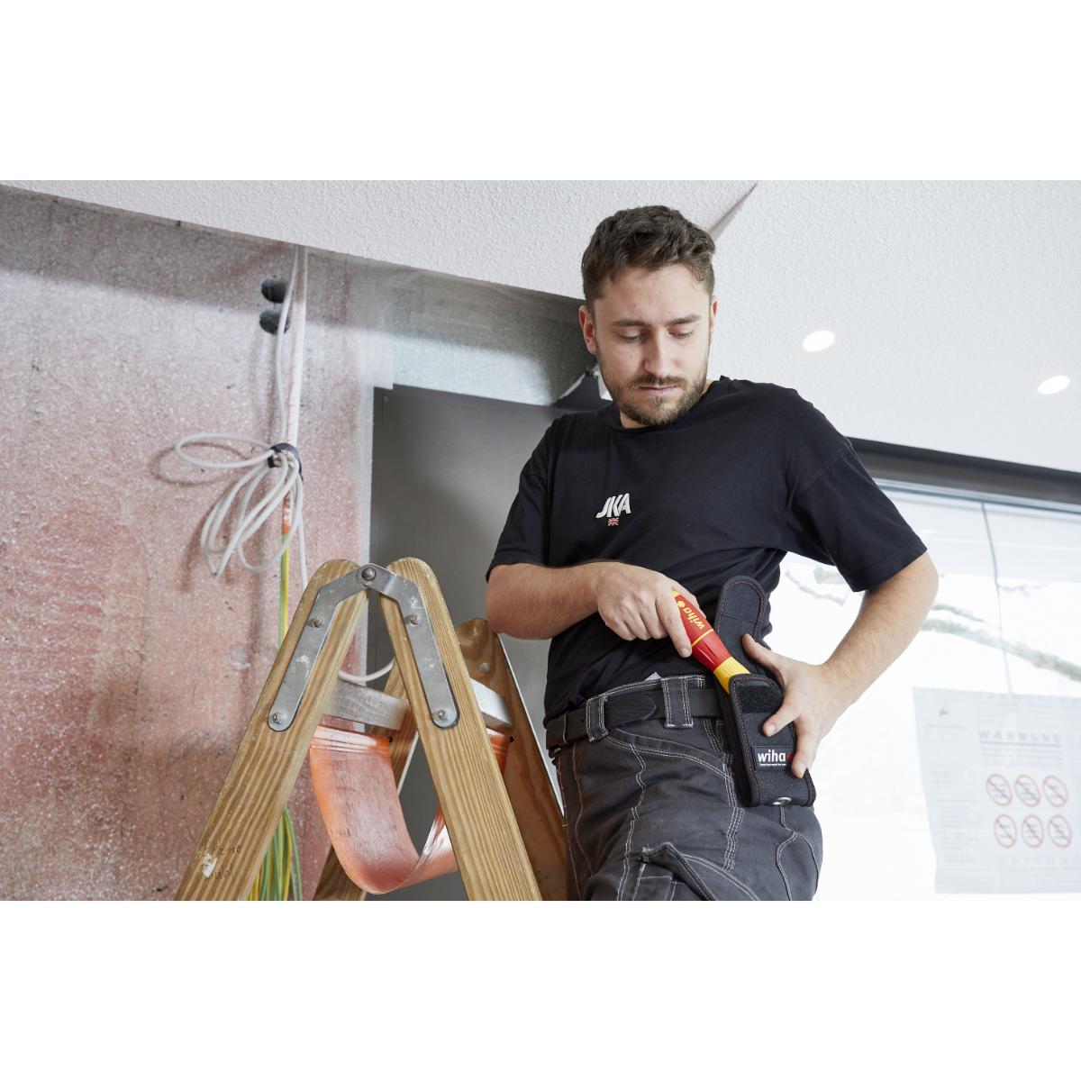 Wiha E-Schraubendreher speedE II electric 7-tlg mit slimBits, Batterien und USB-Ladegerät in L-Boxx Mini