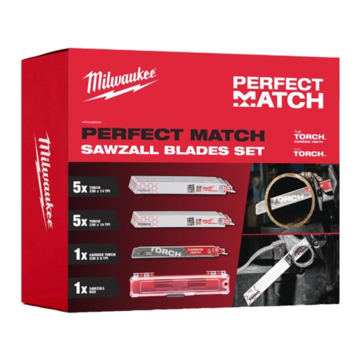 Milwaukee Säbelsägeblätter Perfect Match 11-teilig