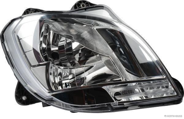 HERTH&BUSS Hauptscheinwerfer, Rechts, H7/H1, PY21W, LED
